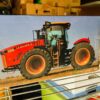 1/32 Versatile Red Chrome Chaser; 580 Tractor With LSW Float Tires RARE - Image 4