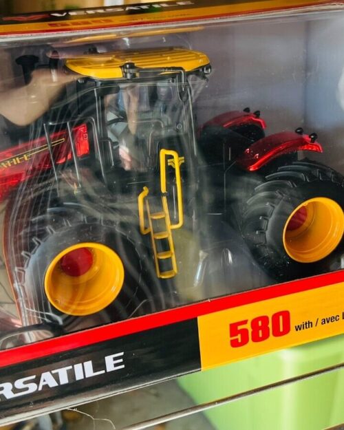 1/32 Versatile Red Chrome Chaser; 580 Tractor With LSW Float Tires RARE