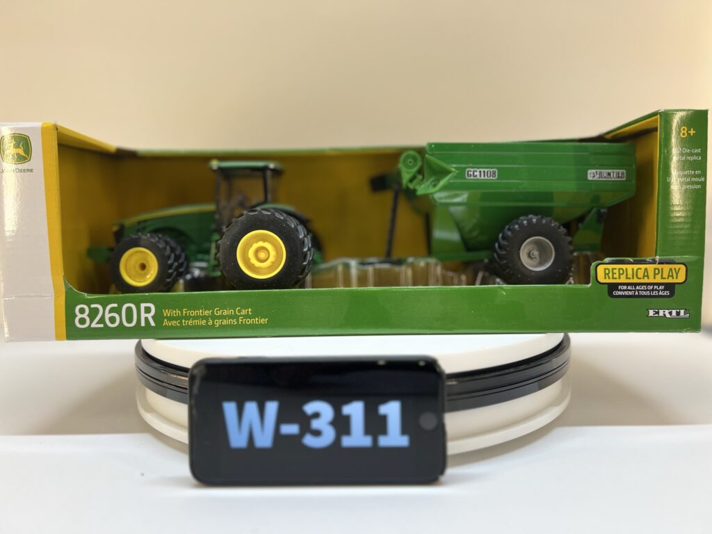 John Deere 8260R w/ Frontier Grain Cart