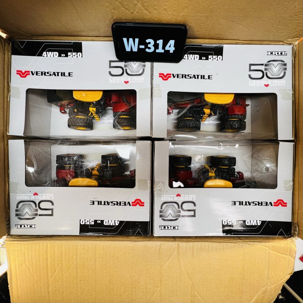 Case of four Versatile 550 2013 Intro Edition 4WD